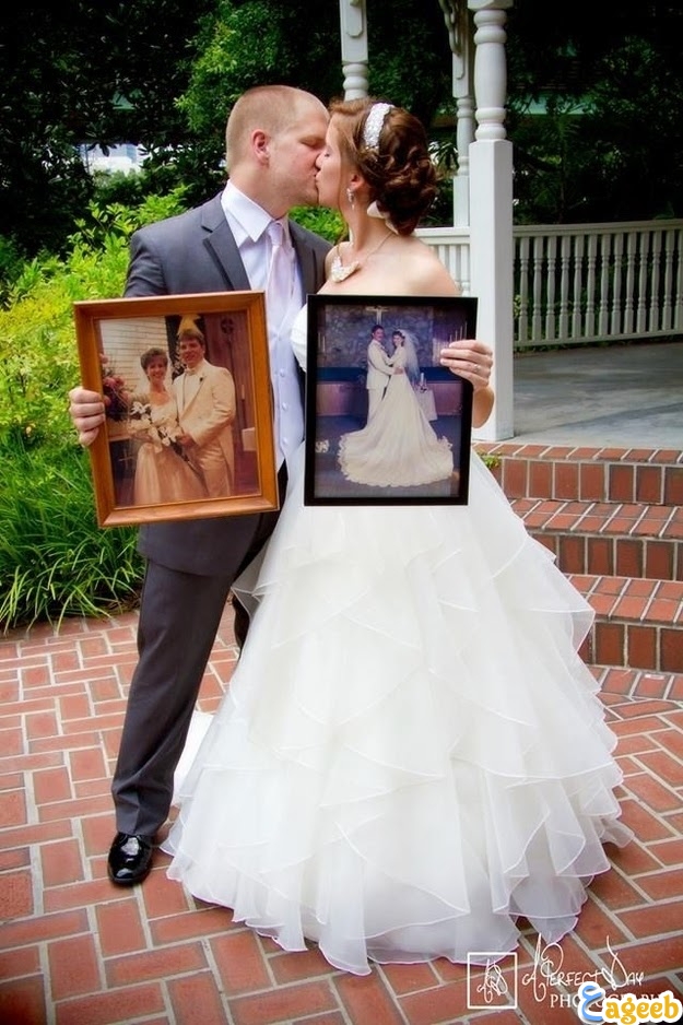 بالصور : 38 فكرة مجنونة لصور الزفاف لمحبي التميز !